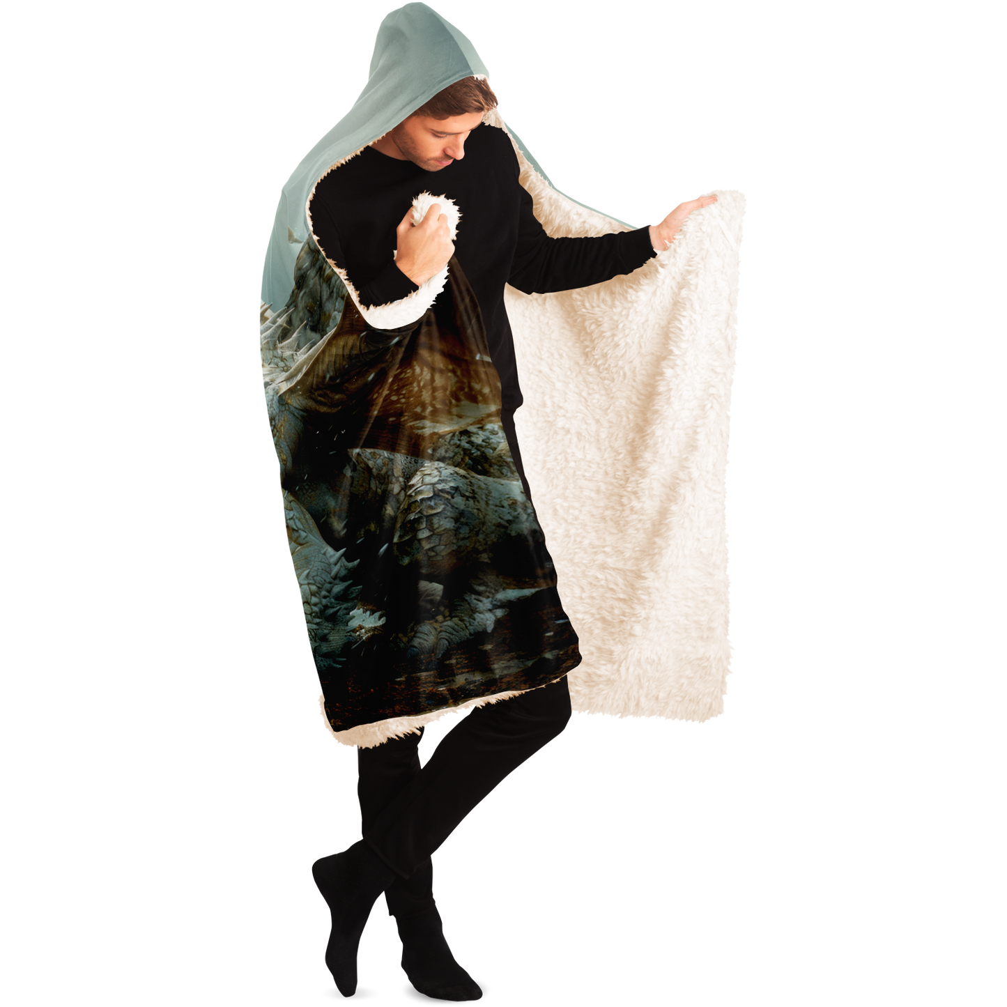 "Elders" Hooded Blanket