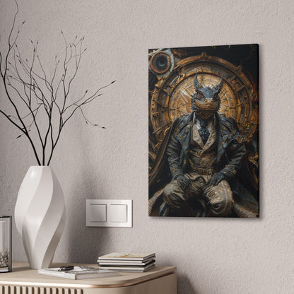 "Time Dealer" Canvas Stretched, 0.75" - Print