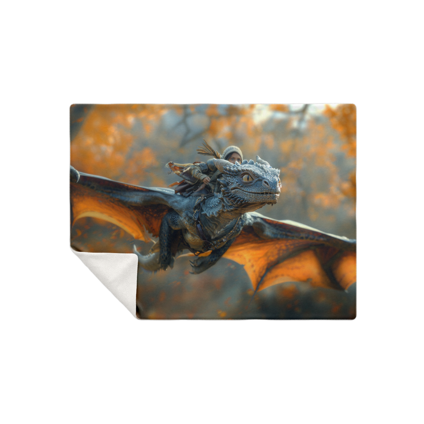 Premium Microfleece Swift Messenger Blanket