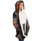 Psychedelic Monarch Microfleece Cloak