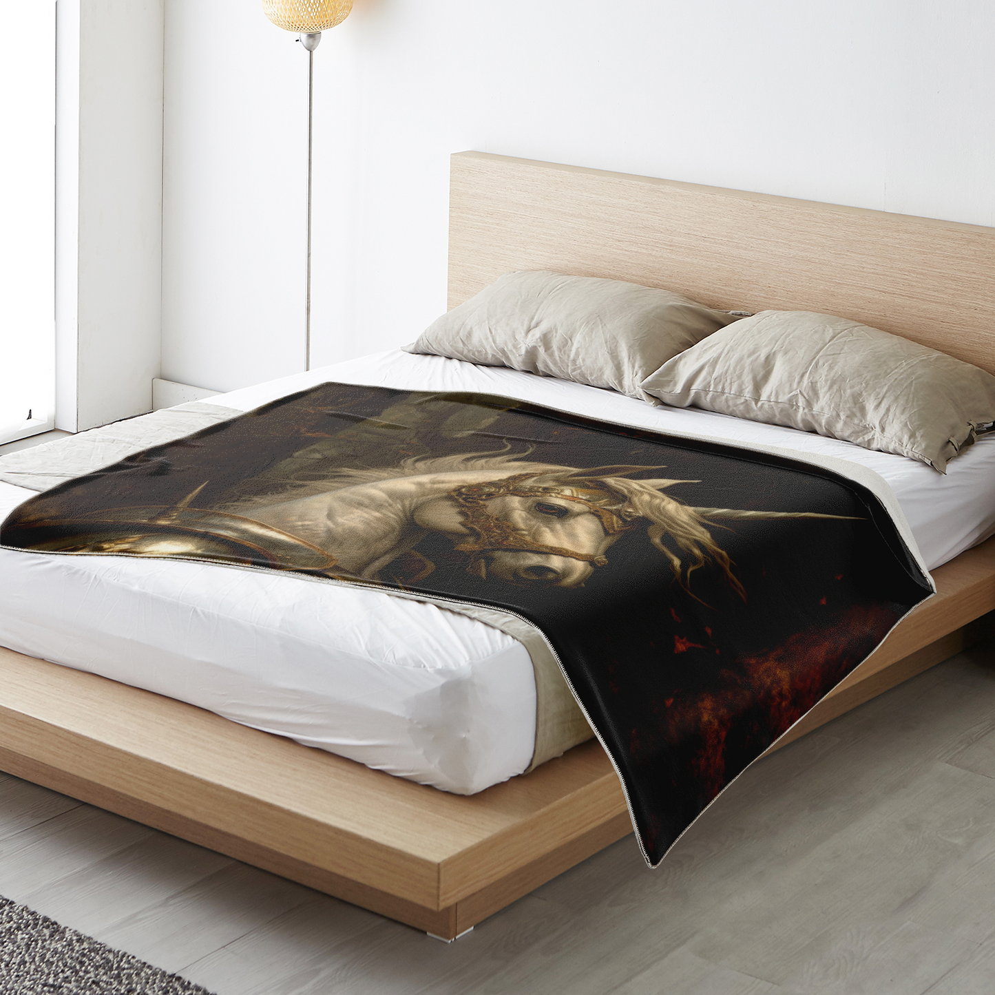 Sir Hornblade Sentinal Premium Microfleece Blanket