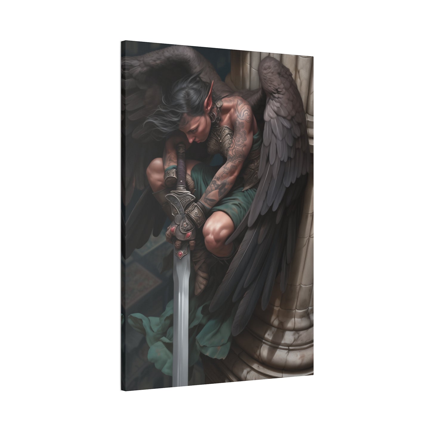 "Betrayal" Canvas Stretched, 0.75" - Print