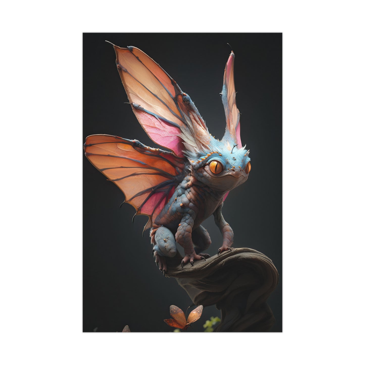 "Pixie Butterfly Bug" Poster - Print