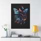 "Black Pearl Butterfly" Canvas Stretched, 0.75" - Print