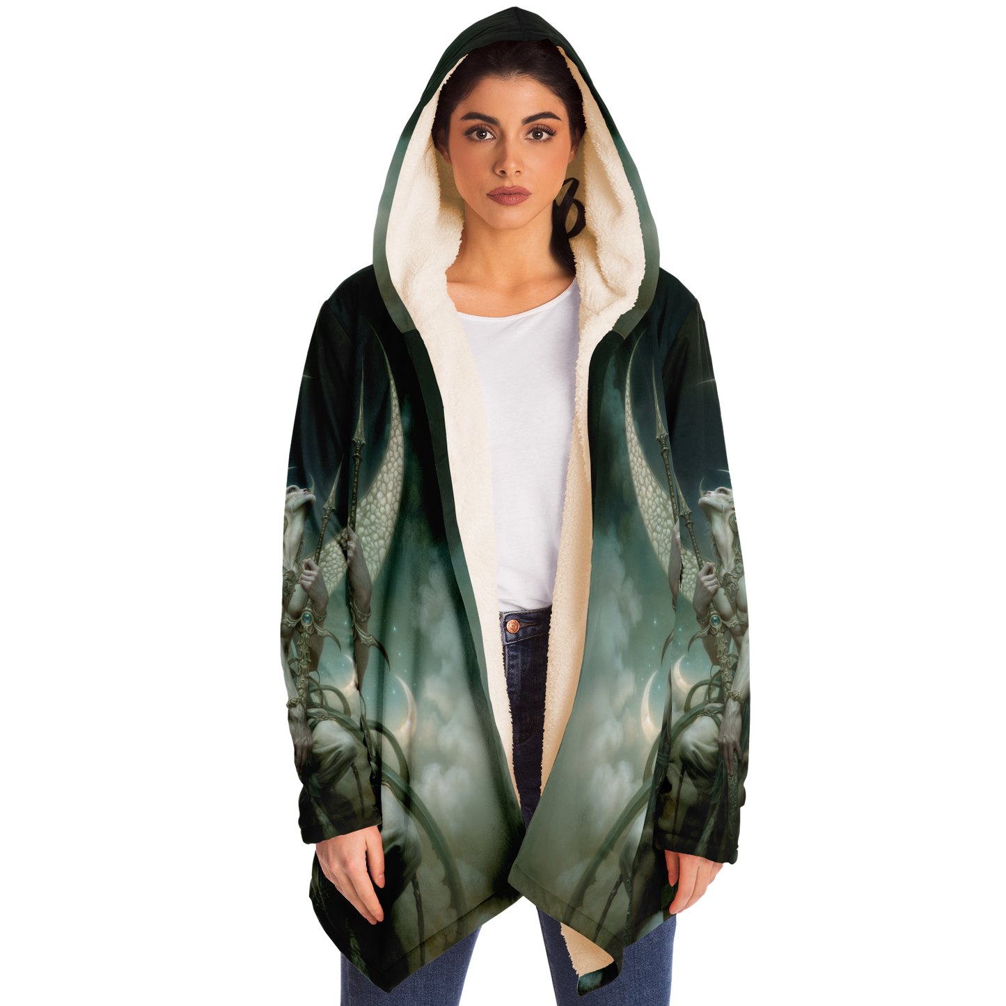 The Eternal Moons Celestial Warrior Microfleece Cloak