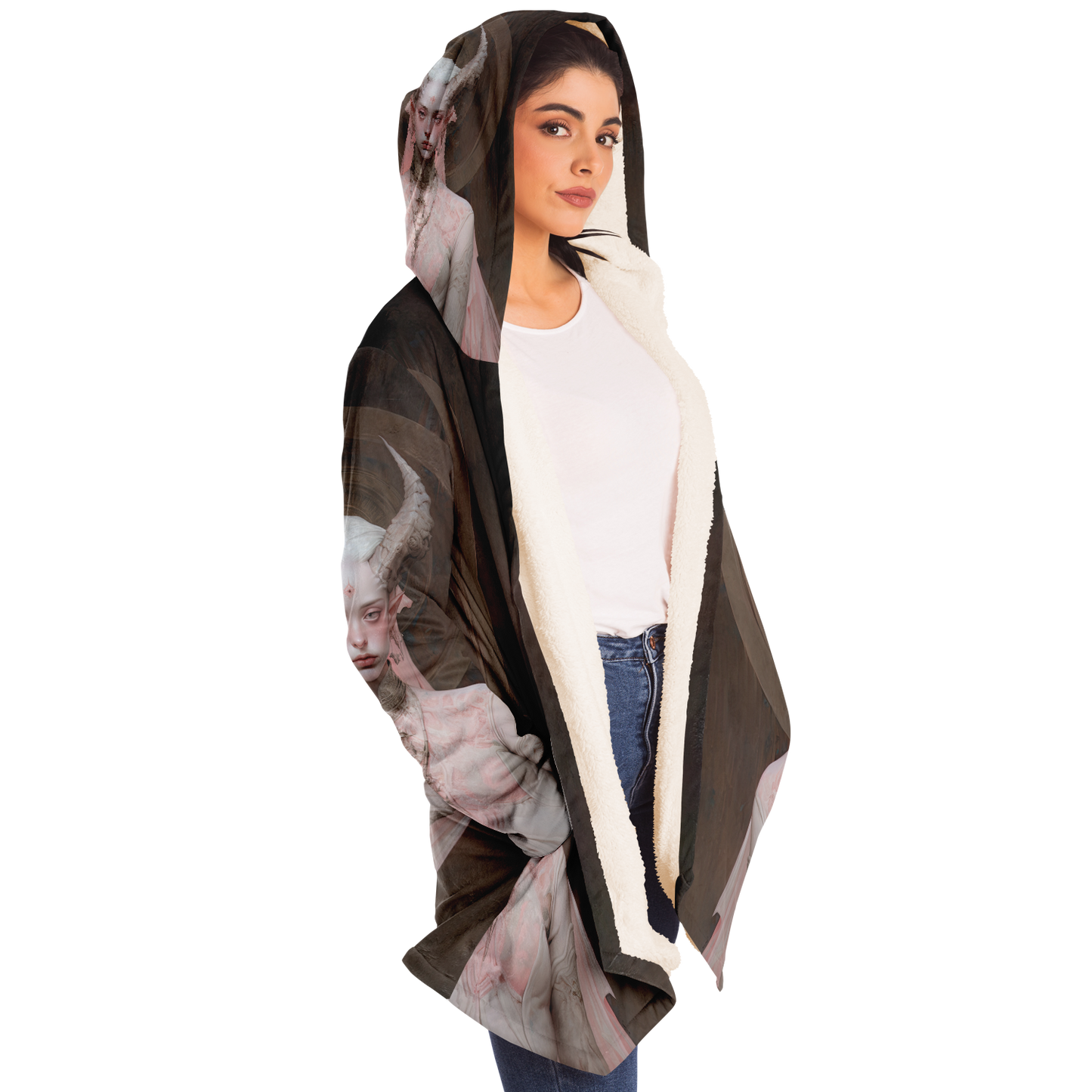 Faun Princess Microfleece Cloak