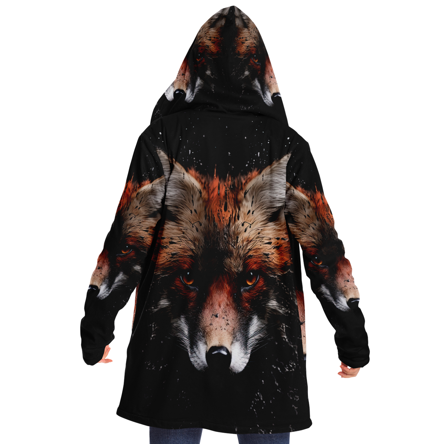 Fox Burst Microfleece Cloak