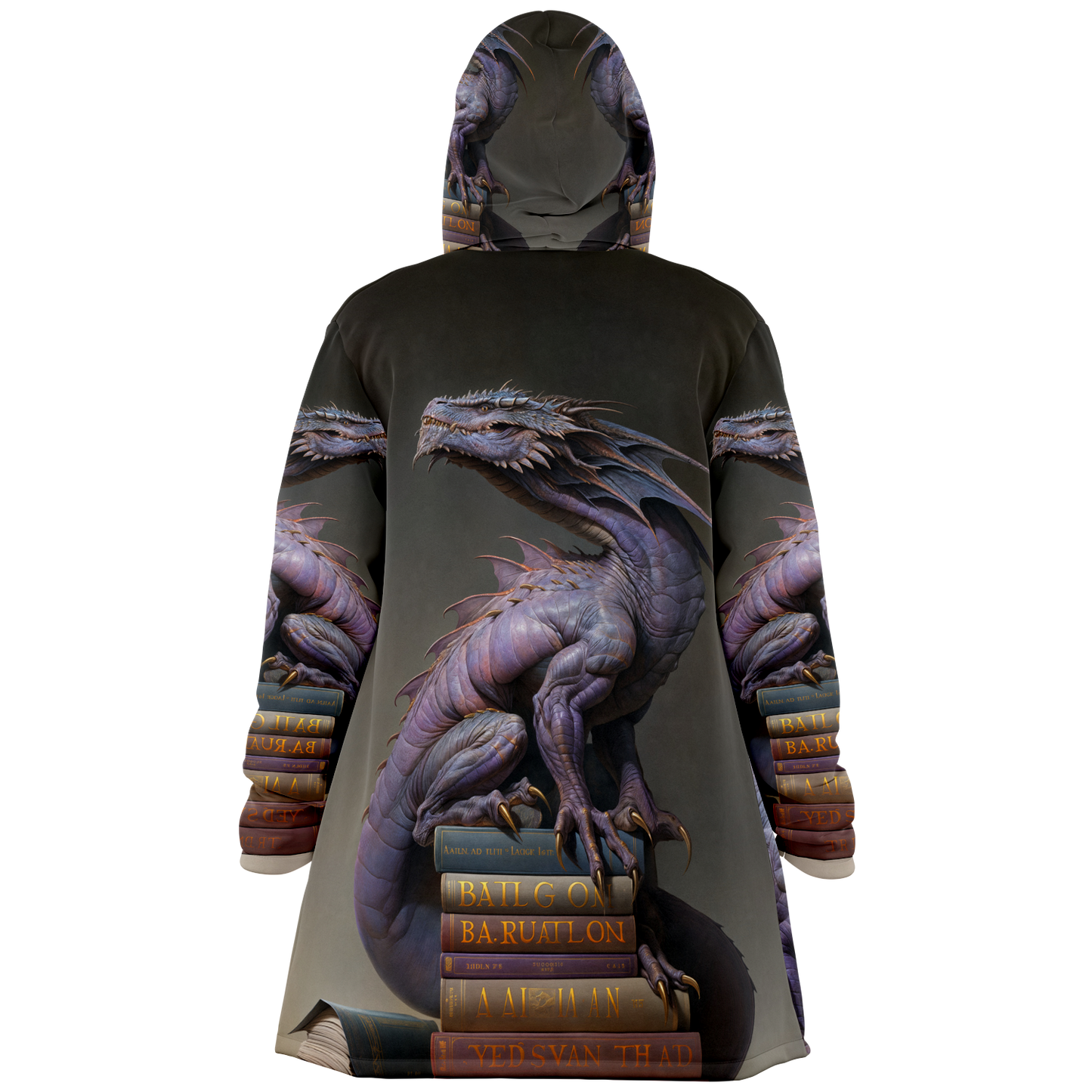 Book Wyrm Microfleece Cloak