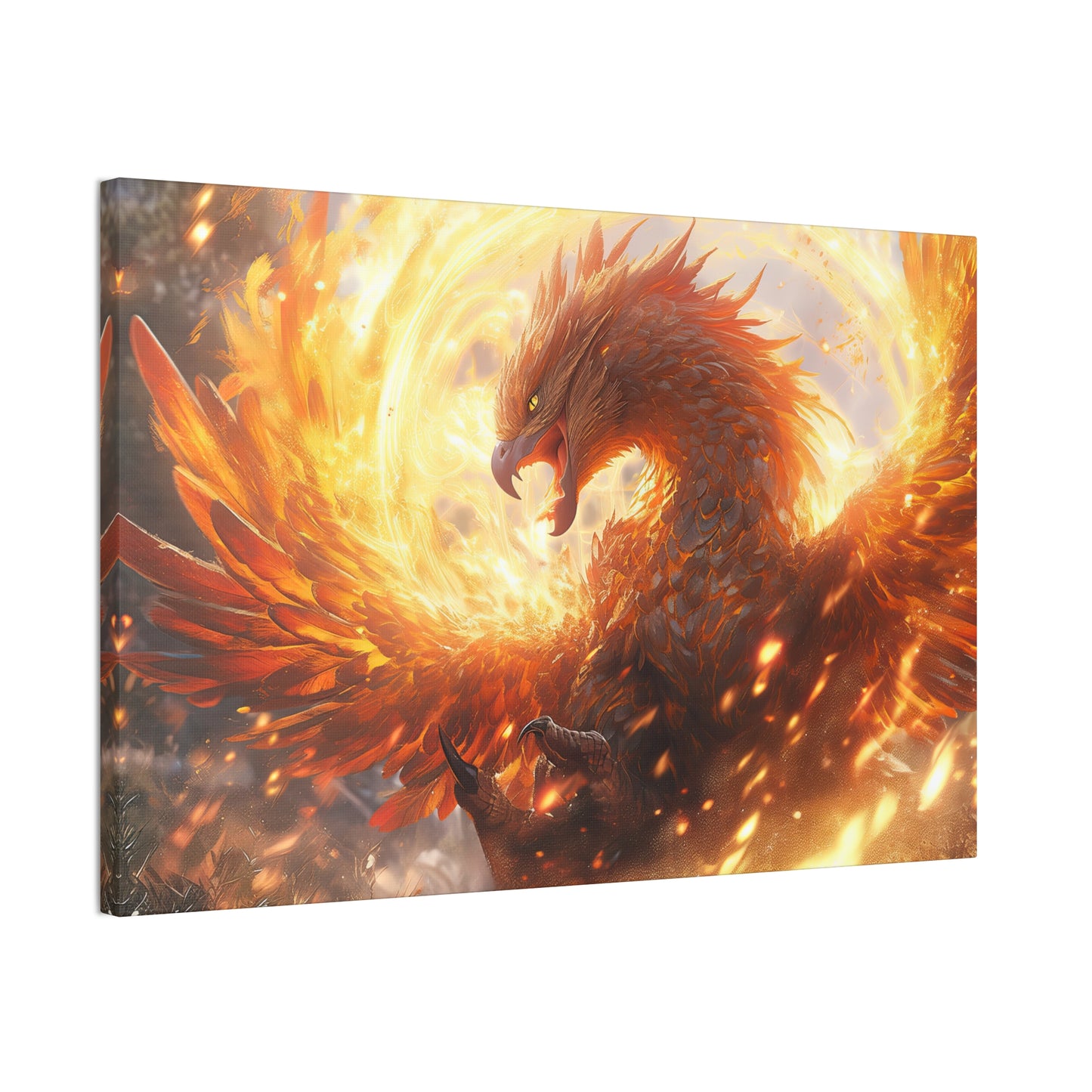 "Phoenix Furnace"  Canvas Stretched, 0.75" - Print