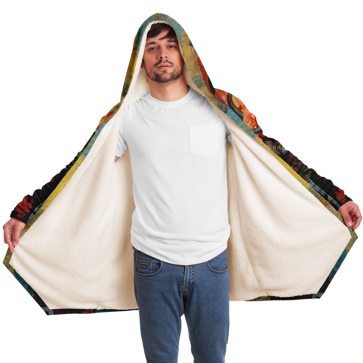 Minotaur Champion Microfleece Cloak