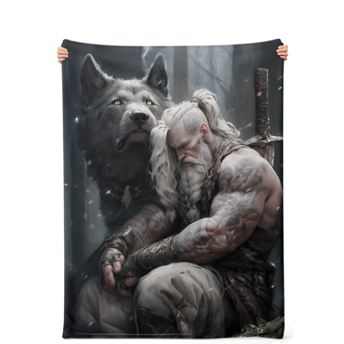 Tired Premium Microfleece Blanket