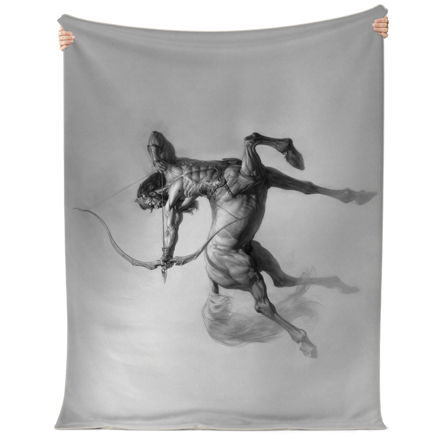 Centaur Archer Premium Microfleece Blanket