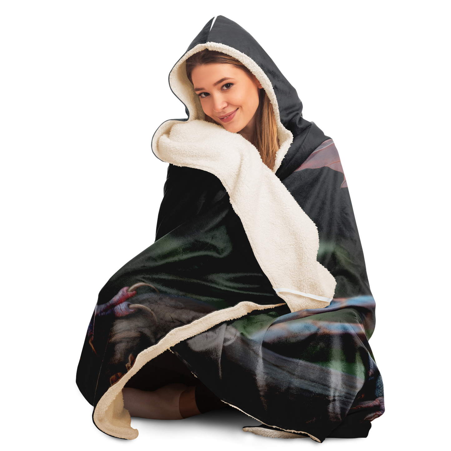 Pixie Zephyr Hooded Blanket