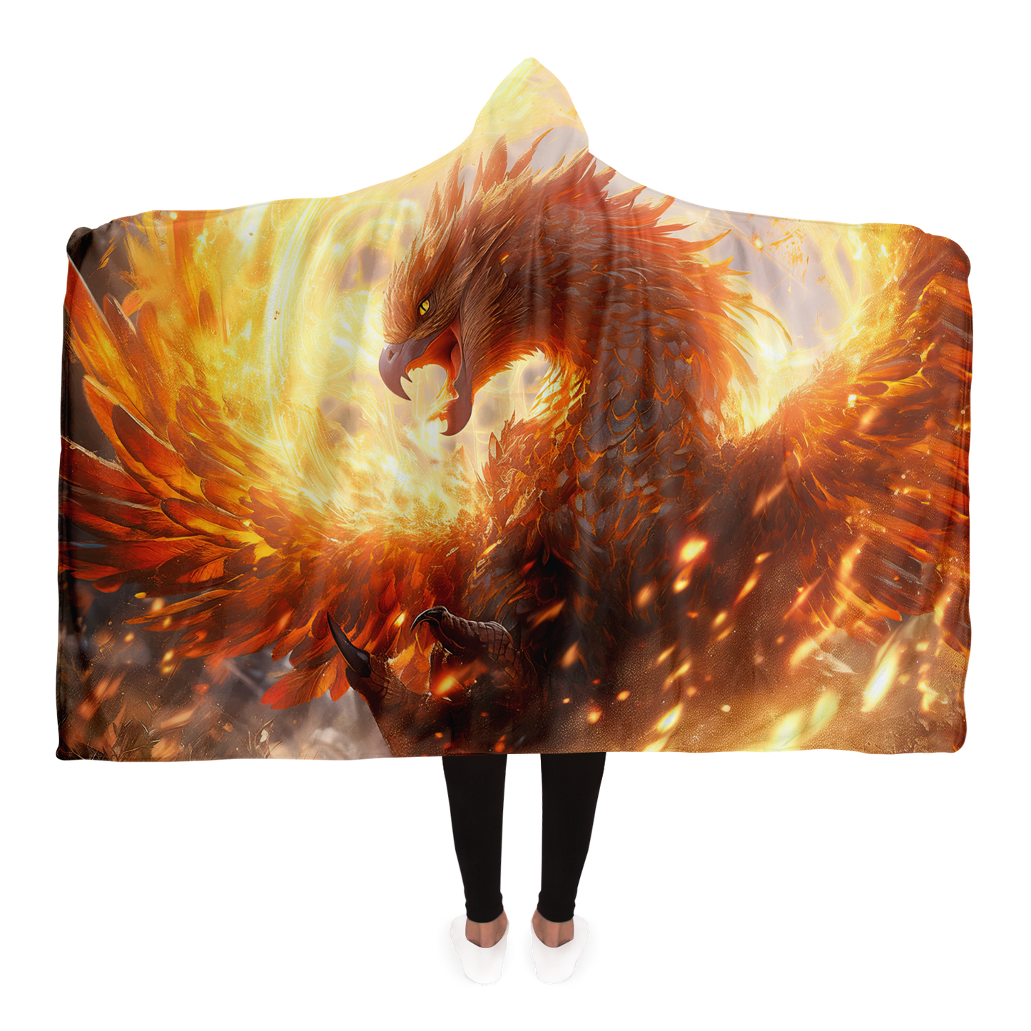 Phoenix Furnace Hooded Blanket