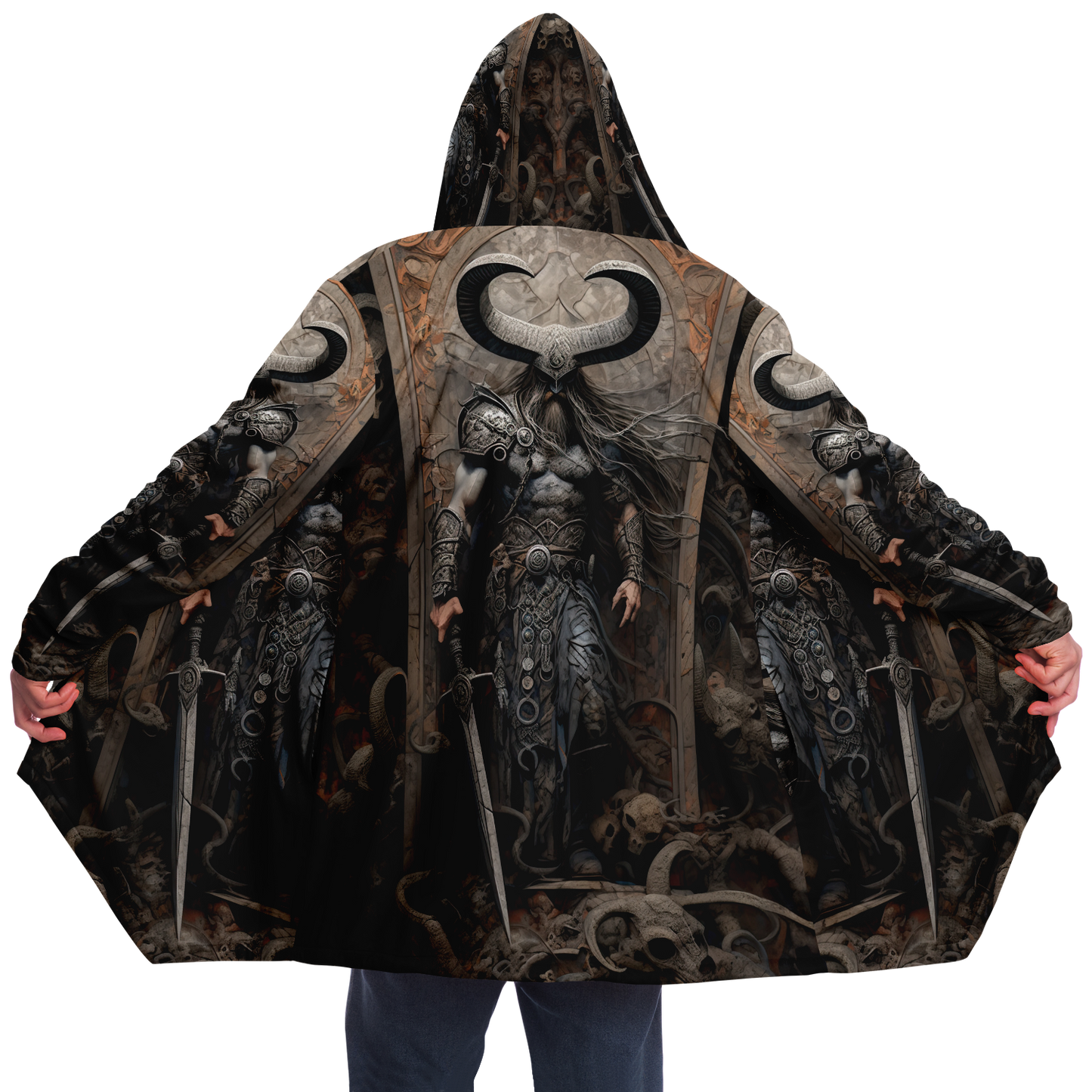 A Vikings Niflheim Microfleece Cloak