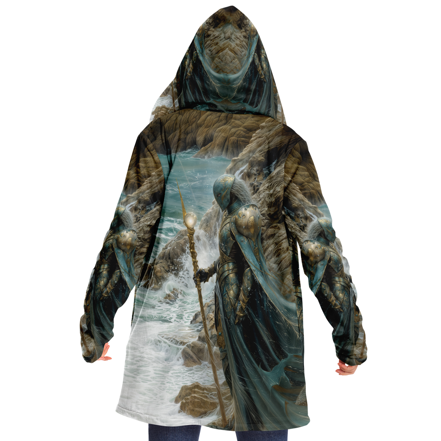 Atlantean Stormcaller Microfleece Cloak