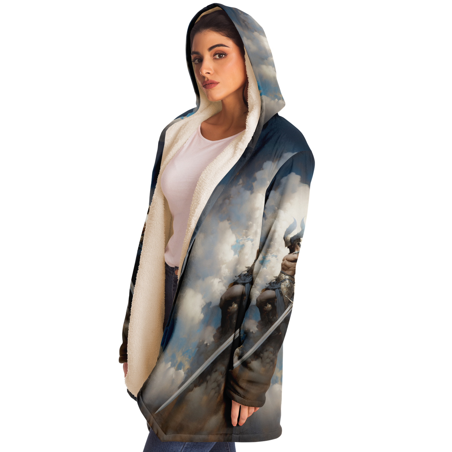 Celestial Judge Microfleece Cloak