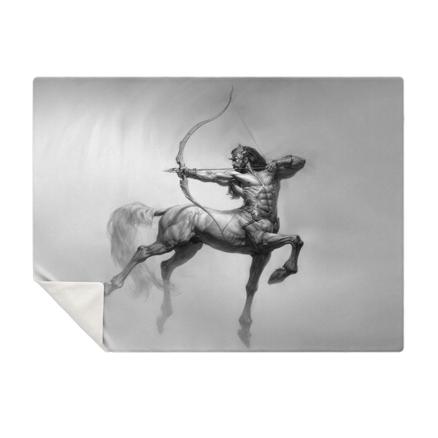 Centaur Archer Premium Microfleece Blanket