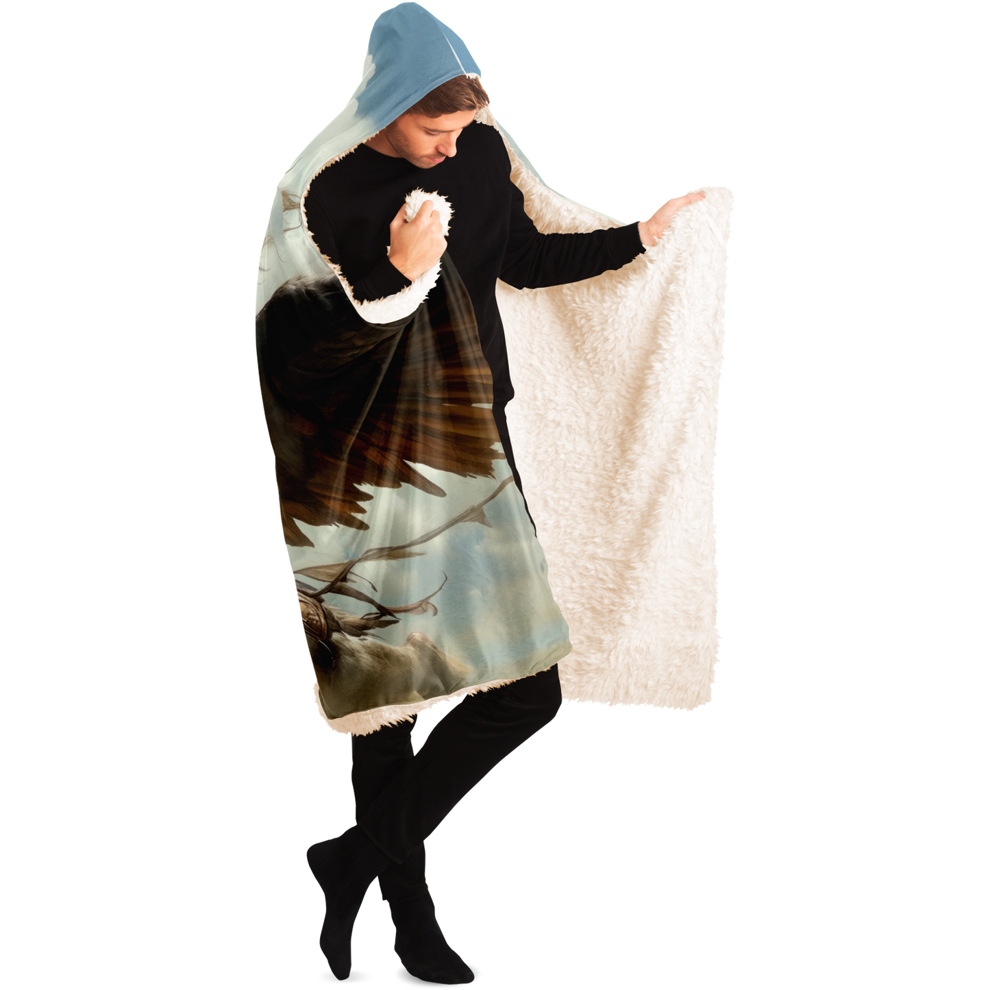 Griffin Rider - Hooded Blanket