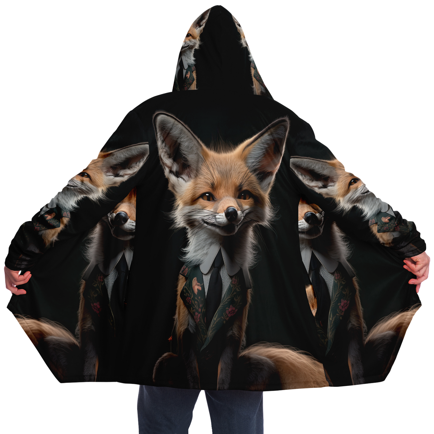 Mr Sleek Fox Microfleece Cloak