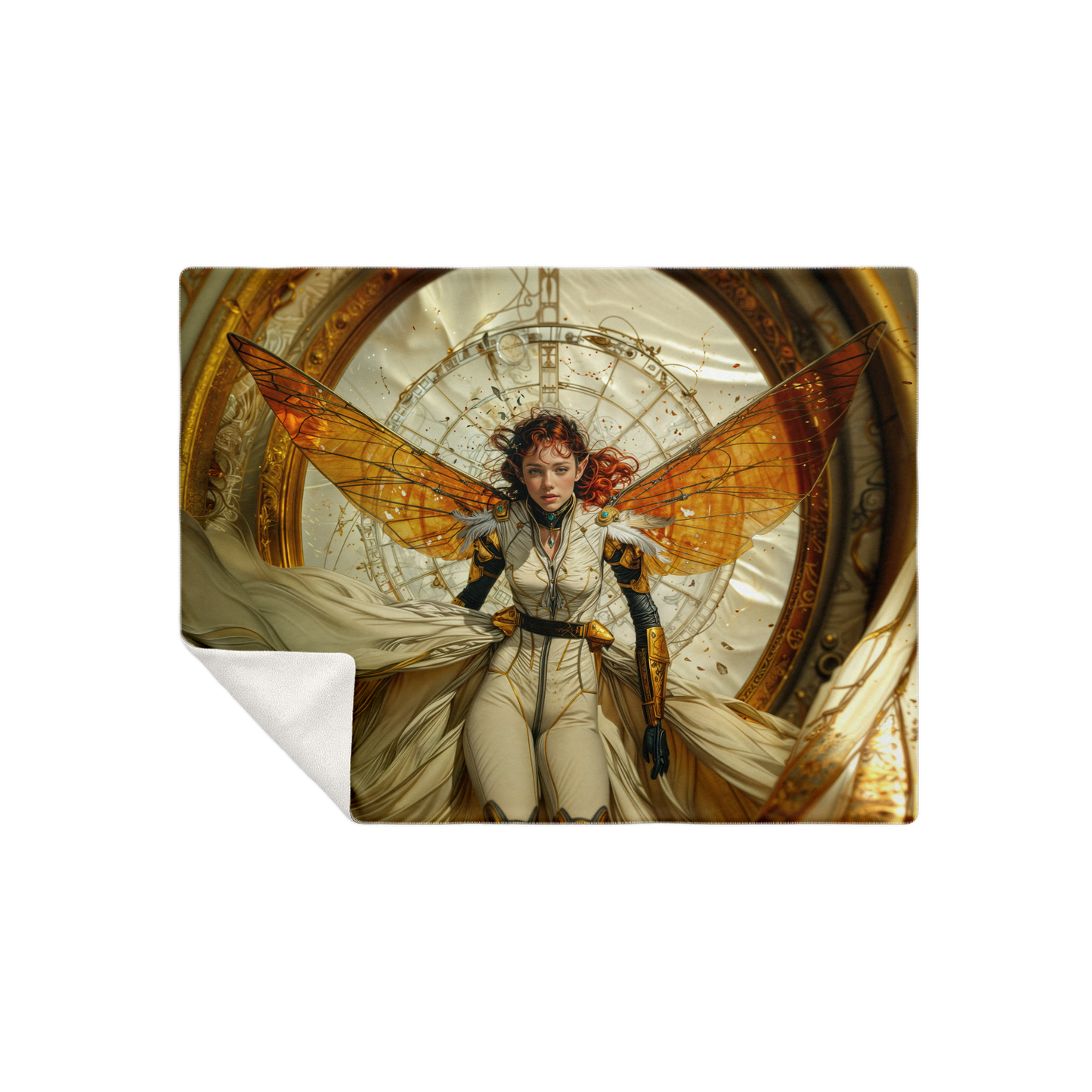 Timeweaver's Flight Premium Microfleece Blanket