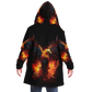 Phoenix Resurrection Microfleece Cloak