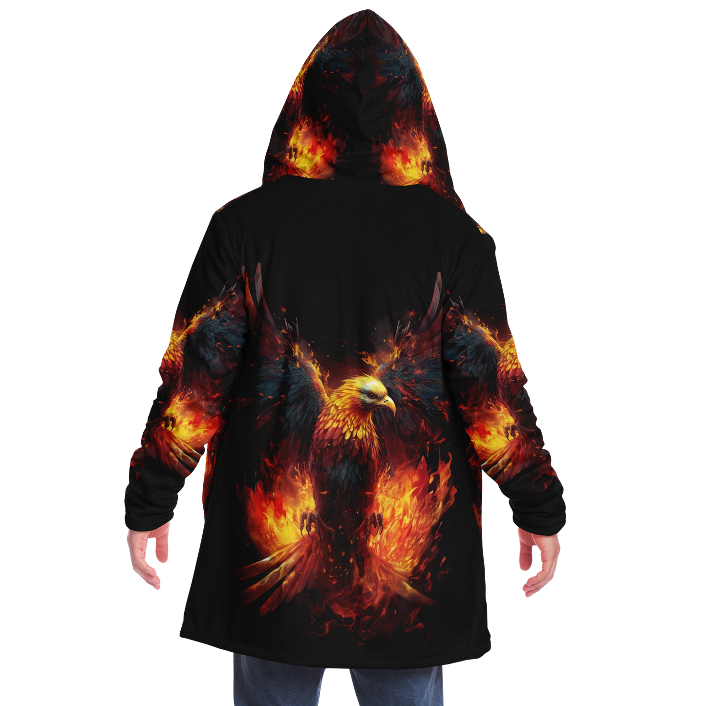 Phoenix Resurrection Microfleece Cloak