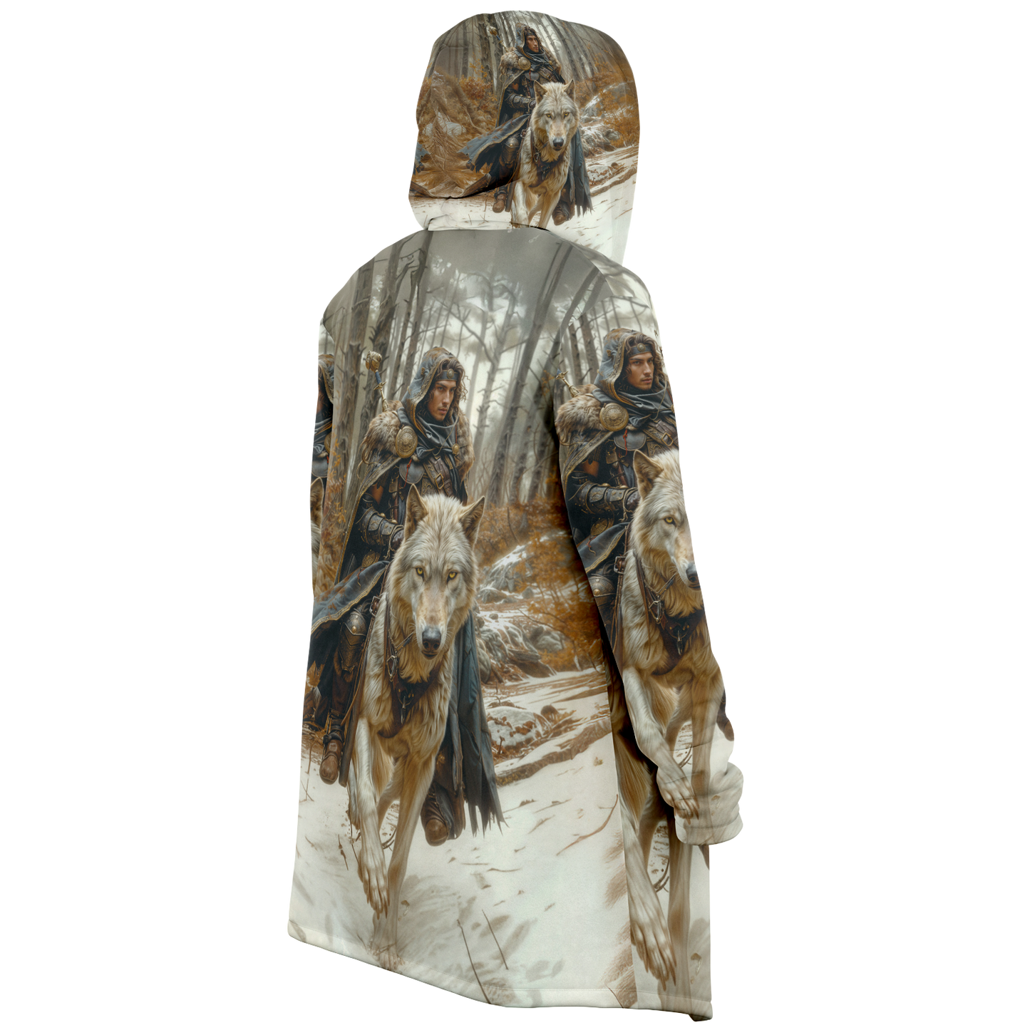 Wolf Rider Microfleece Cloak