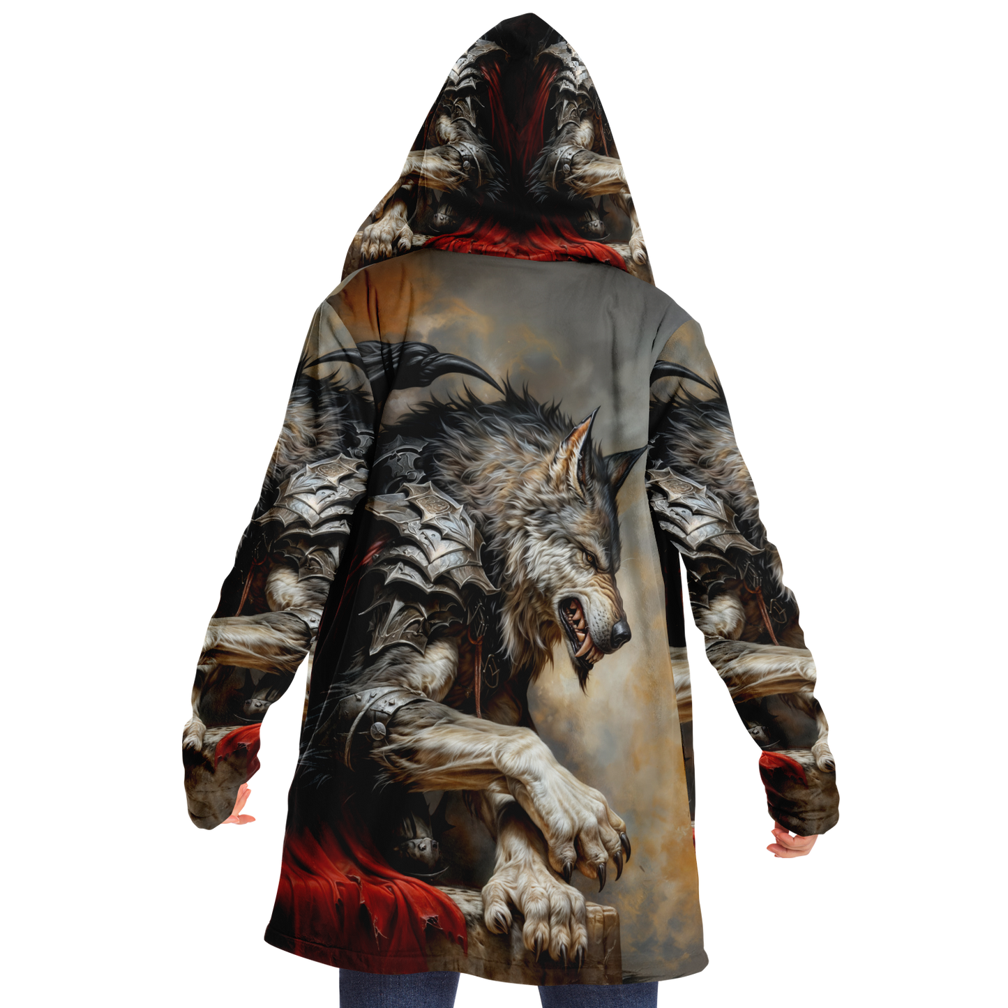 Dracowolf Microfleece Cloak