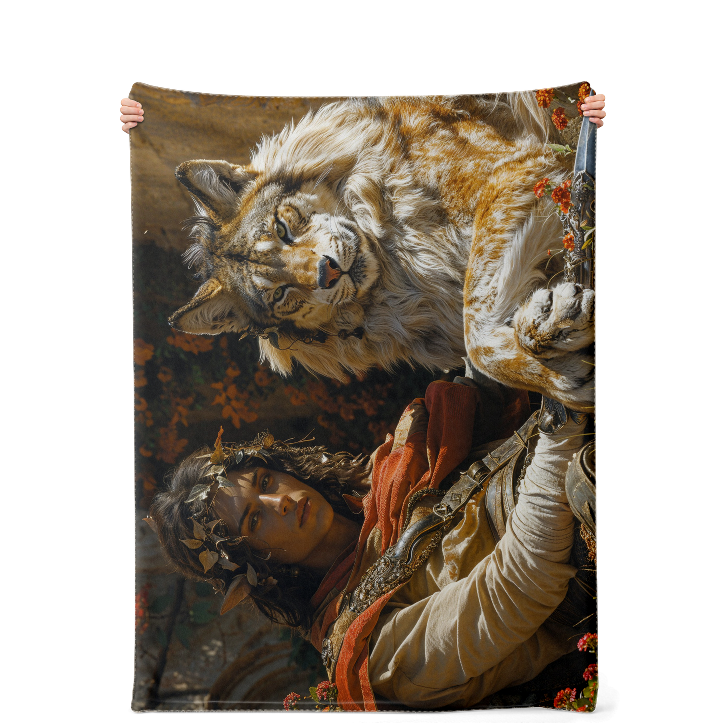 Guardians Of The Gateway Premium Microfleece Blanket