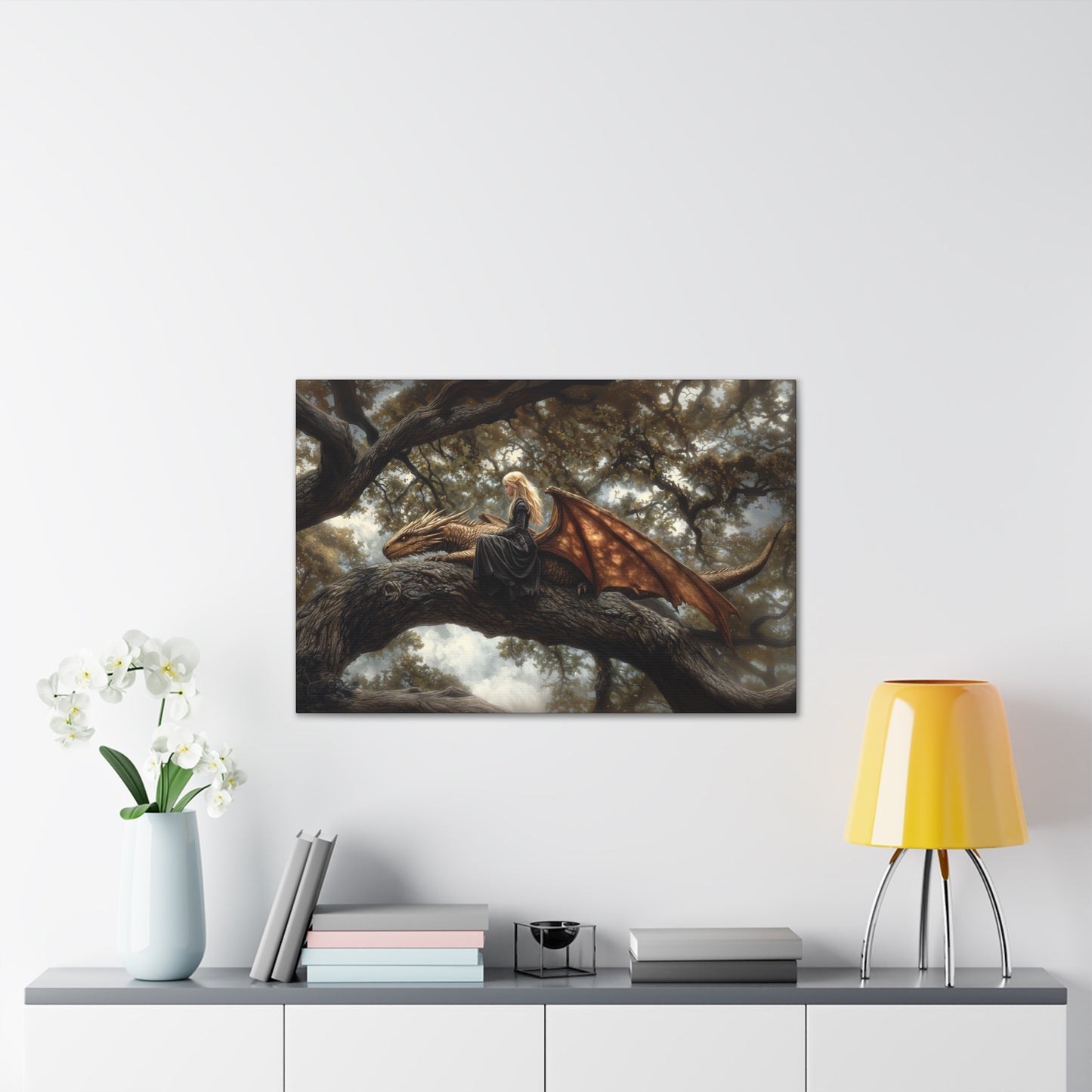 "Rest Between Realms"  Canvas Stretched, 0.75" - Print