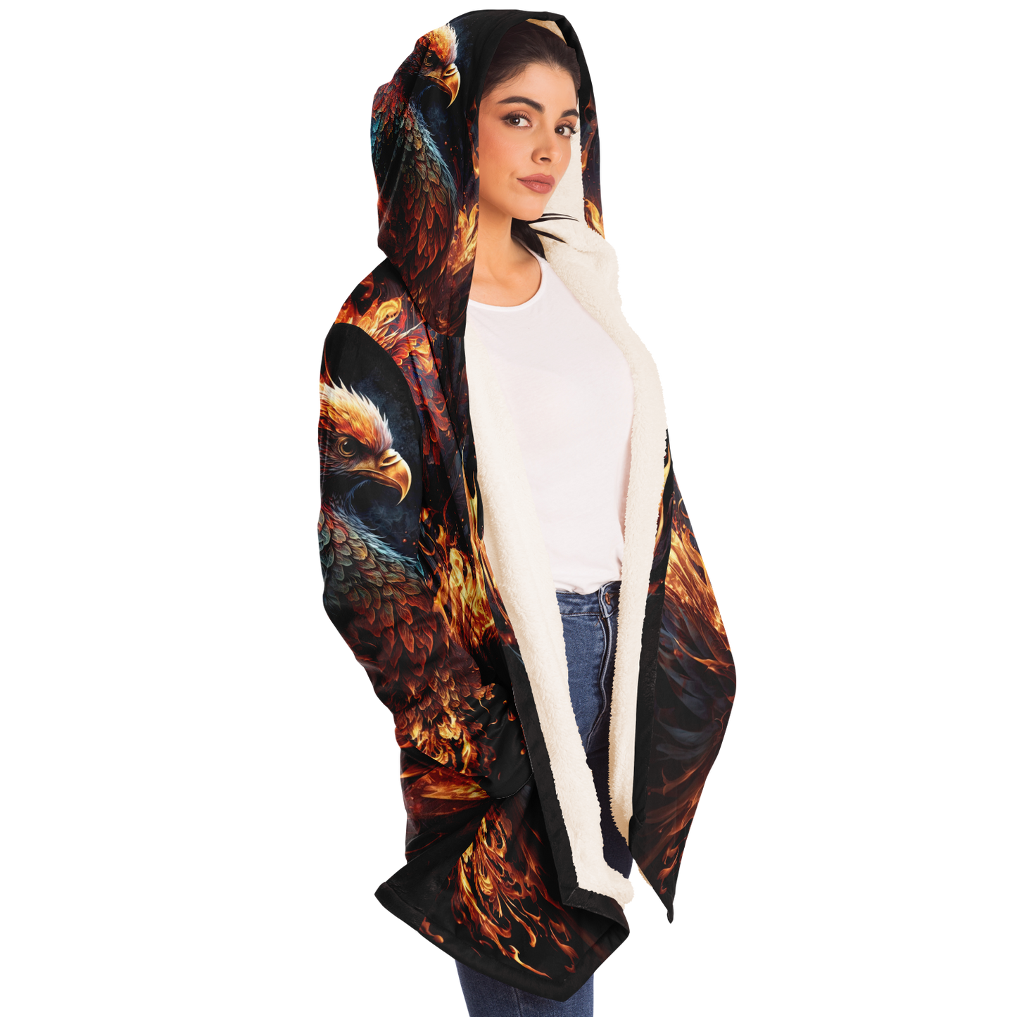 Phoenix Flare Microfleece Cloak