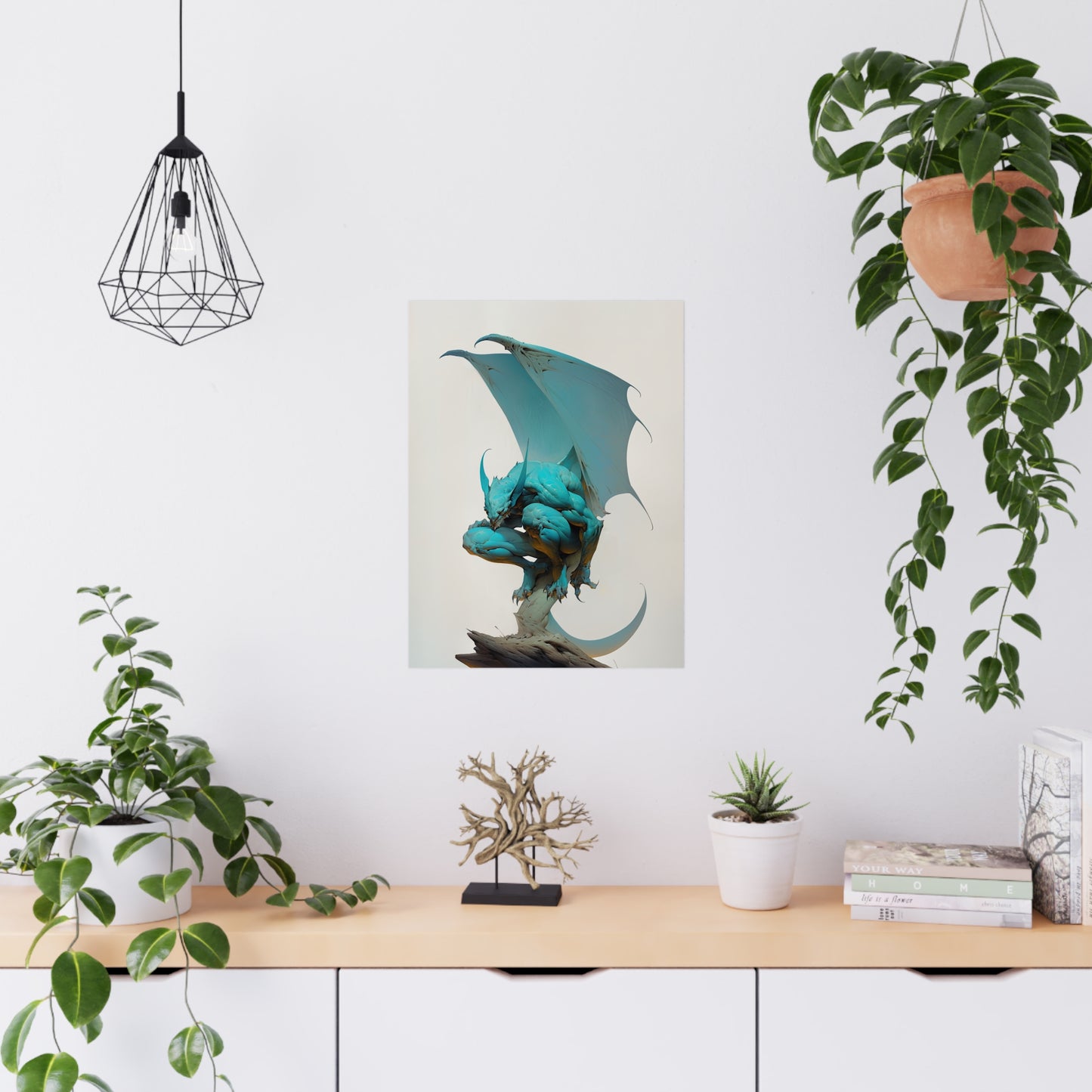 "Winged Trickster" Poster - Print