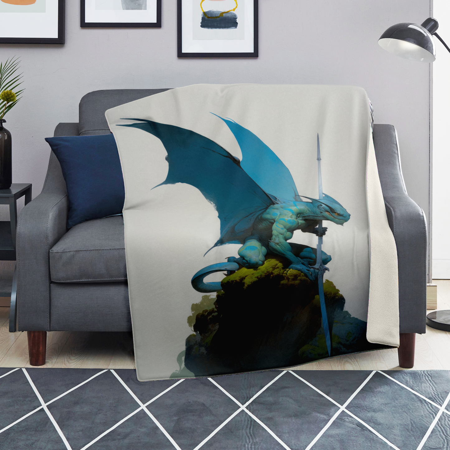 Skyreaver Premium Microfleece Blanket