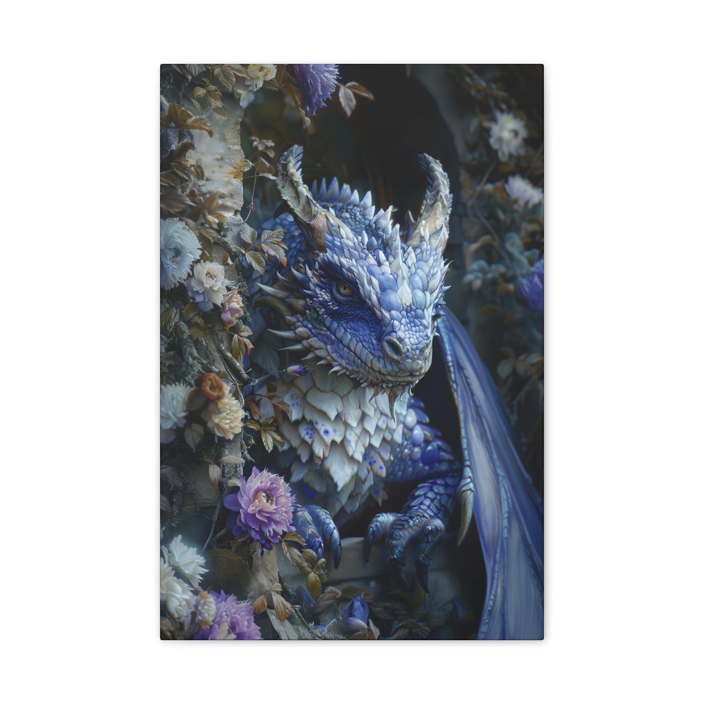 "Petalwing's Perch " Canvas Stretched, 0.75" - Print