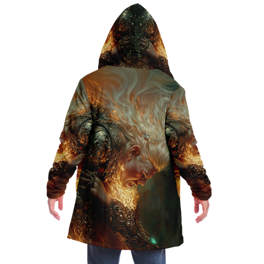 Fiery Choices Microfleece Cloak