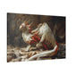 "Snowfire Dragon"  Canvas Stretched, 0.75" - Print