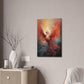 "Fluid Phoenix Dreaming" Canvas Stretched, 0.75" - Print