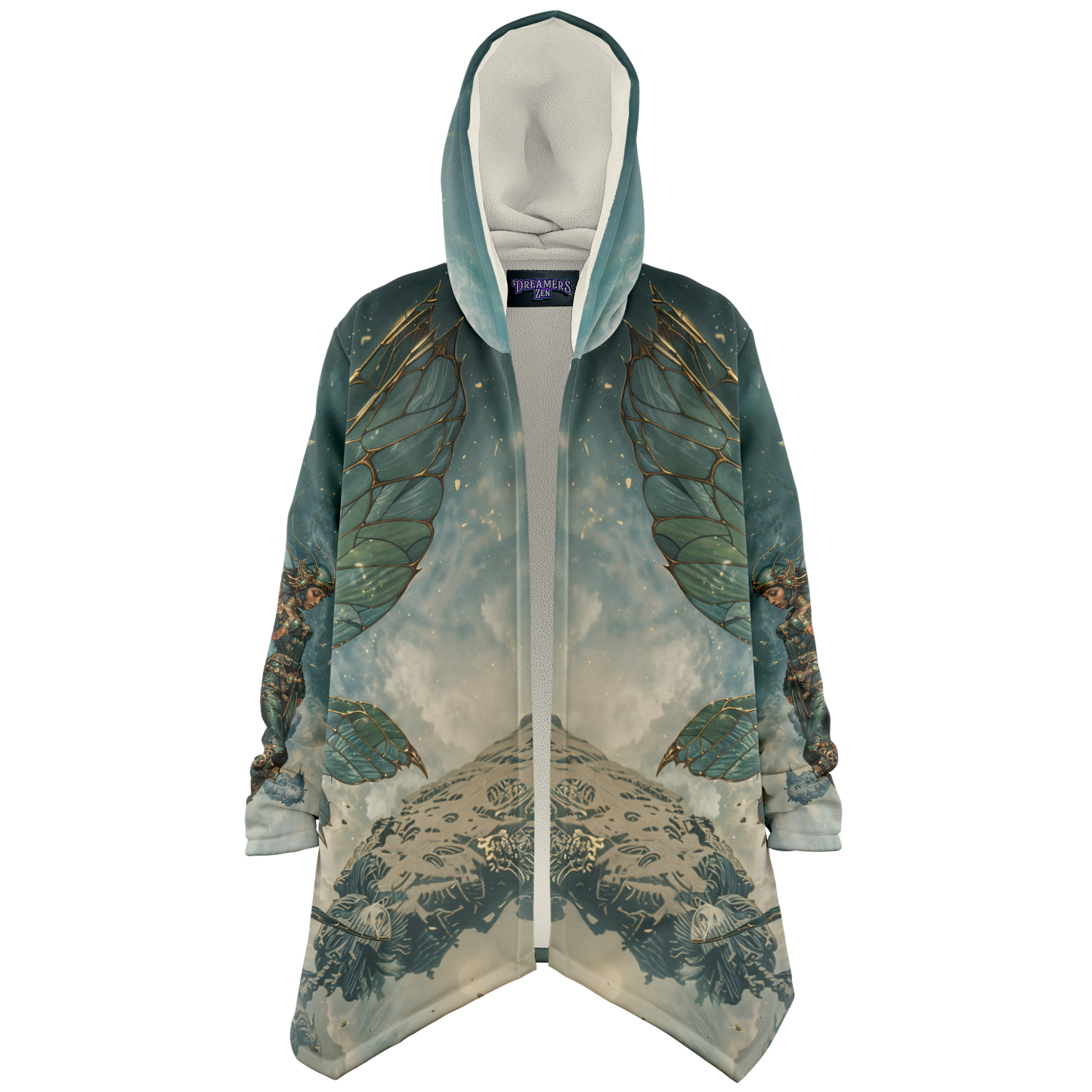 Cybernetic Sentinel Microfleece Cloak