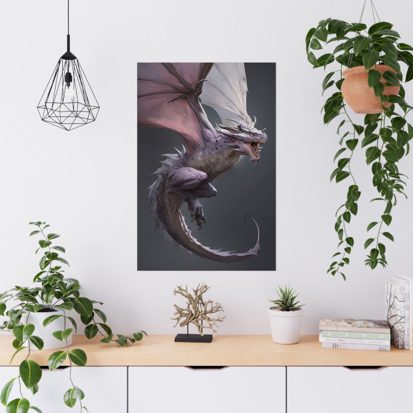 "Amethyst Ascender" Poster - Print