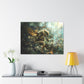 "Bumble Dragon"  Canvas Stretched, 0.75" - Print