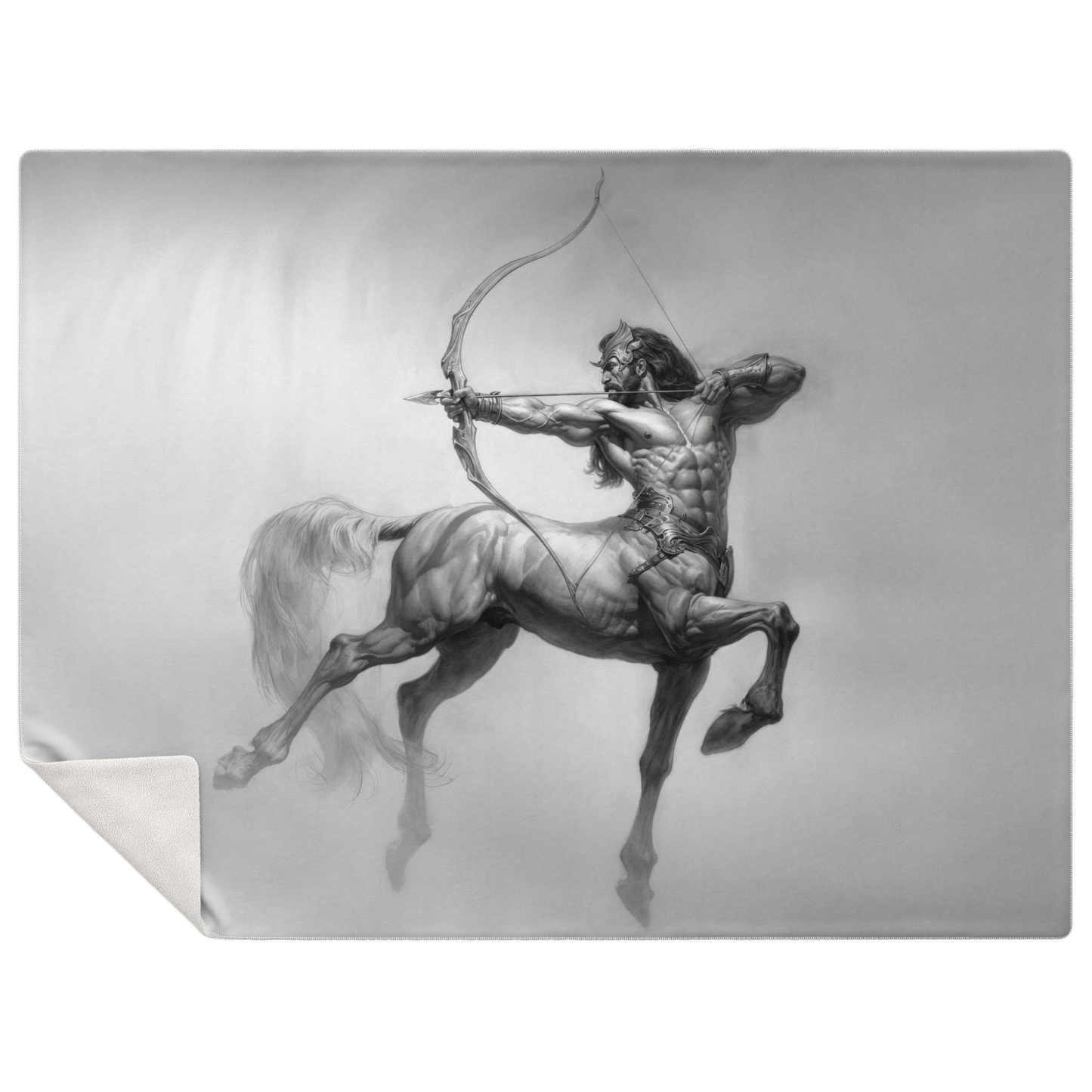 Centaur Archer Premium Microfleece Blanket