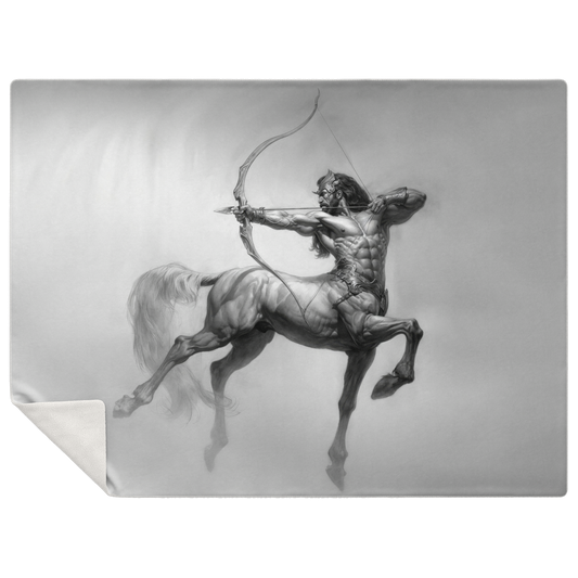 Centaur Archer Premium Microfleece Blanket