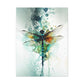 "Aquatic Whisper Dragonfly" Canvas Stretched, 0.75" - Print