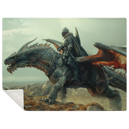 Premium Microfleece Dragon Captain Blanket