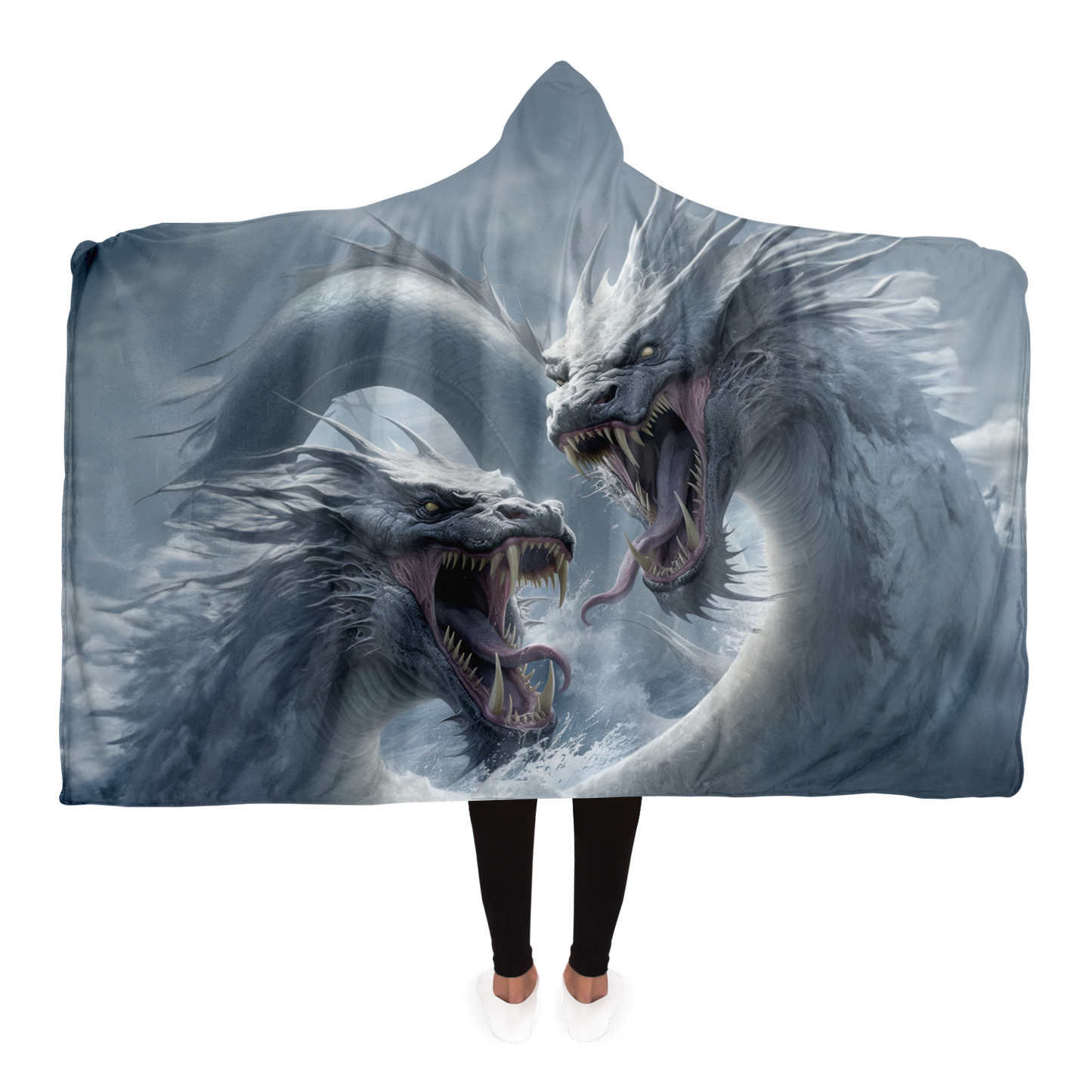 Hectic Hydra Hooded Blanket