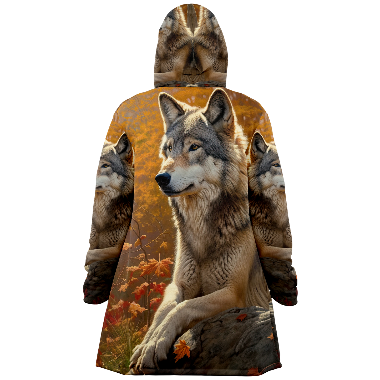 Watcher Wolf Microfleece Cloak