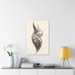 "Wing Eared Cat" Canvas Stretched, 0.75" - Print