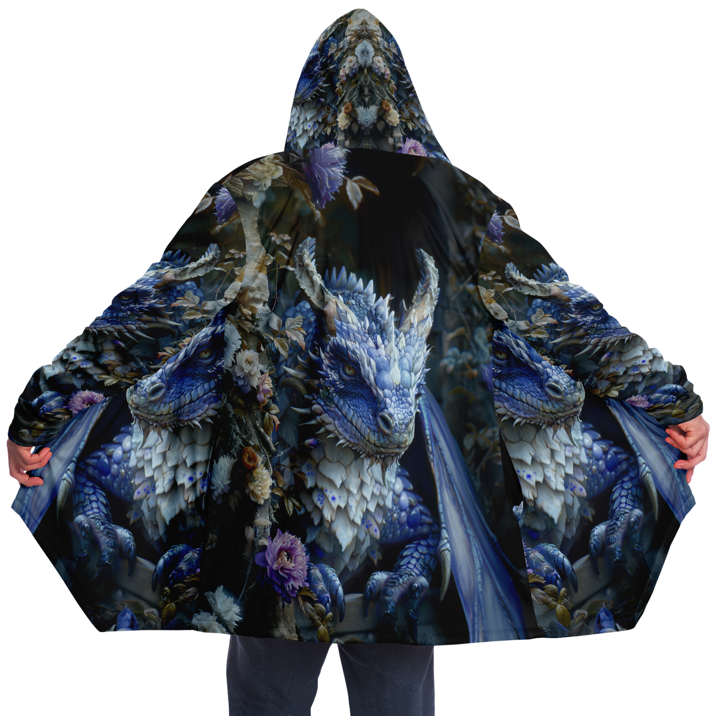 Petalwings Perch Microfleece Cloak