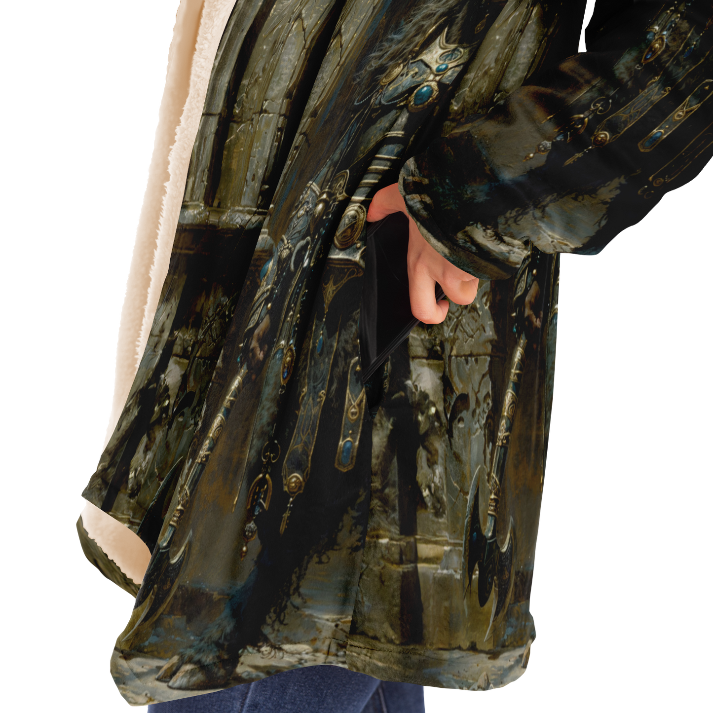 Minotaur Centurion Microfleece Cloak